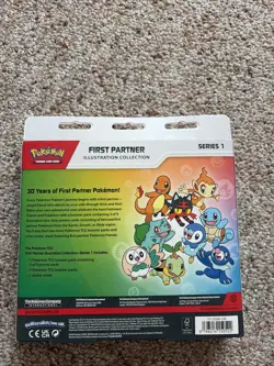 Pokemon TCG First Partner Illustration Collection Series 1 Box New Sealed - Image 3