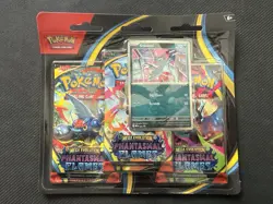 Pokemon TCG Mega Evolution Phantasmal Flames 3 Pack Blister Sneasel Promo NEW 🔥 - Image 1