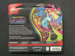 Pokemon TCG Mega Evolution Phantasmal Flames 3 Pack Blister Sneasel Promo NEW 🔥 - Image 2