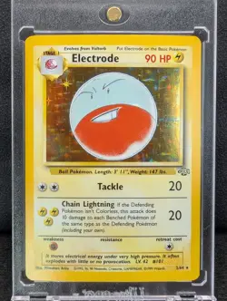 1999 Pokemon Jungle Electrode 2/64 HOLO LP - Image 1