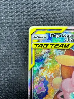 Pokemon Mega Lopunny & Jigglypuff GX (Alt Full Art) 226/236 SM Cosmic Eclipse - Image 3