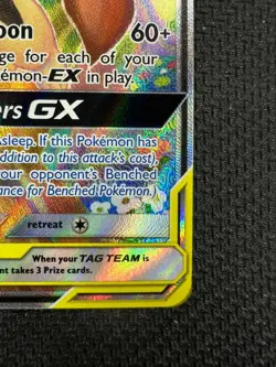 Pokemon Mega Lopunny & Jigglypuff GX (Alt Full Art) 226/236 SM Cosmic Eclipse - Image 5