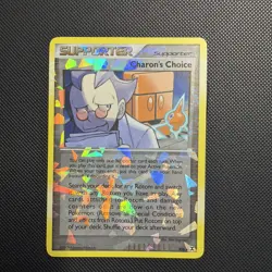 Pokemon Rising Rivals RT6 Charon's Choice Trainer 2009 Cracked Ice Holo Rare LP/ - Image 1