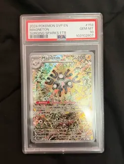 Pokemon Magneton Promo Holo SV Scarlet & Violet 159 PSA 10 2024 - Image 1