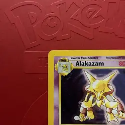 Pokemon Base Set 2 Alakazam Holo Rare 1/130 - Image 2