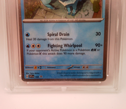 Vaporeon Black Star Promo COSMOS Holo 168 Mint Ace Grading 9 Pokemon Slab - Image 3