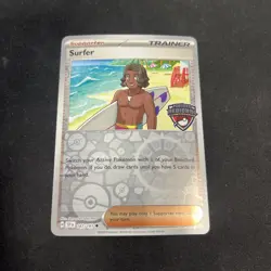Pokemon TCG: Surfer 187/191 Regional Championships Promo x1 Surging Sparks - Image 1
