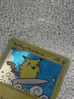 Surfing Pikachu 114/111 Secret Rare - Pokemon Rising Rivals - LP - Image 5
