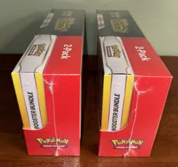Pokemon Surging Sparks ETB + Booster Bundle Costco 2-Pack Sealed x2 (Lot of 2) - Image 3