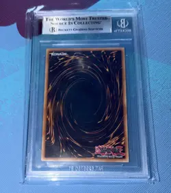 2015 Yu-Gi-Oh! Blue-Eyes White Dragon DPBC 1st Edition Ultra Rare BGS 9 - Image 2