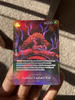 One Piece CCG Eustass Captain Kid Alternate Art SP OP05-074 English - Image 1