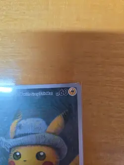 Pokemon x Van Gogh Museum: Pikachu with Grey Felt Hat Promo Card - Image 3