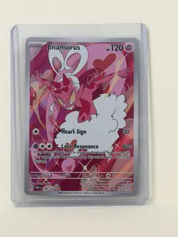 Enamorus Twilight Masquerade Illustration Rare Pokemon TCG Card 180/167 - Image 1