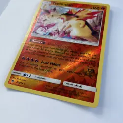 Pokemon TCG SM Lost Thunder 42/214 Typhlosion Rare Reverse Holo Card - Image 2