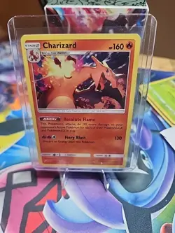 Charizard 3/70 Rare Non Holo Pokemon Card Dragon Majesty LP - Image 1