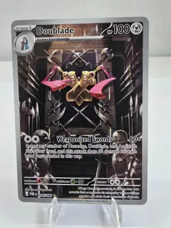Pokemon Card TCG: Doublade Perfect Order ME03 ILLUSTRATION RARE HOLO 098/088 NM - Image 1