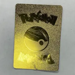 1999 Pokemon Charizard Gold Foil Textured Card 4/102 - Image 4