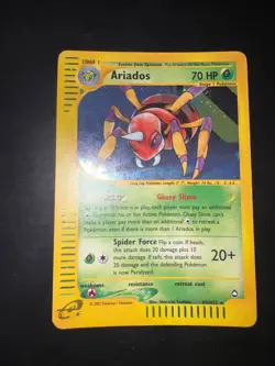 Ariados - H3/H32 - Pokemon Aquapolis Holo Rare Card - Image 1