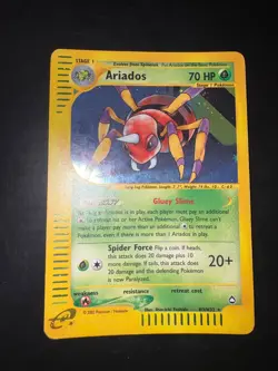 Ariados - H3/H32 - Pokemon Aquapolis Holo Rare Card - Image 2