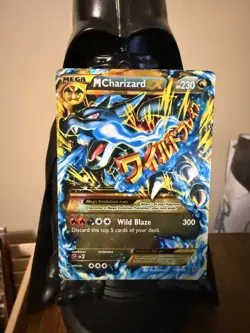 Mega Charizard EX 108/106 Flashfire Pokemon Card - DMG - Image 1