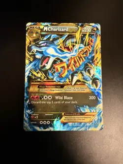 Mega Charizard EX 108/106 Flashfire Pokemon Card - DMG - Image 2