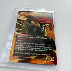 Amarant Coral 0457 Foil Card Magic FFIX Final Fantasy IX Siege of Alexandria - Image 4