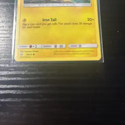 2017 Pikachu Holo Pokemon Trading Card 28/73 Holo Pikachu Card Rainbow - Image 3