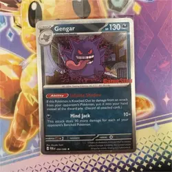 Pokemon Gengar GameStop Promo Holo Card 050/088 Stage 2 130 HP English - Image 1