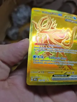 Pokemon TCG Walking Wake EX Hyper Rare Holo Prismatic Card 178/131 Evolutions Nm - Image 2