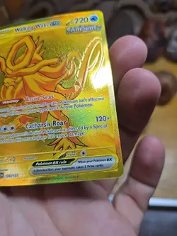 Pokemon TCG Walking Wake EX Hyper Rare Holo Prismatic Card 178/131 Evolutions Nm - Image 5