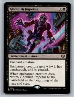 Ghoulish Impetus Commander Masters #732 Magic MTG - Image 1
