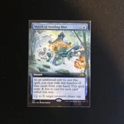 March of Swirling Mist (Extended Art) Kamigawa: Neon Dynasty Regular - Image 1