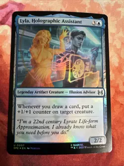 Lyla, Holographic Assistant Marvel's Spider-Man: Eternal-Legal Foil - Image 1