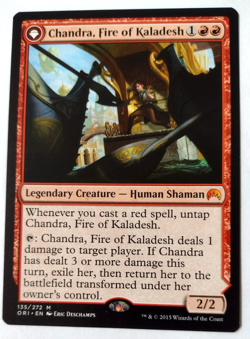 Chandra, Fire of Kaladesh - Magic Origins (ORI) - EN - M 135/272 - Image 1