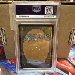 2025 MTG MARVEL'S SPIDER-MAN: SOURCE MAT FOIL #0028 THRILL OF POSSIBILITY PSA 9 - Image 2