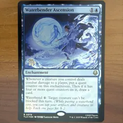 Waterbender Ascension - Prerelease Foil Promo - Avatar TLA MTG - Image 1