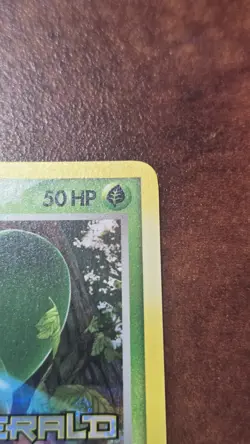 Treecko 70/106 Reverse Holo Pokemon EX Emerald - Image 3