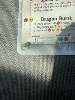 Rayquaza ex - 97/97 - Pokemon Ex Dragon Ultra Rare MP - Image 3