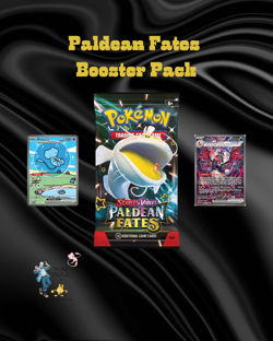 Pokemon TCG Scarlet & Violet Paldean Fates Booster Pack | Sealed - Image 1