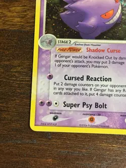 Gengar 5/92 EX Legend Maker Holo 2006 Pokemon - Image 5