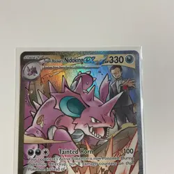 Pokemon TCG Team Rocket's Nidoking EX 233/182 Sv10 Destined Rivals 330 HP Holo - Image 2