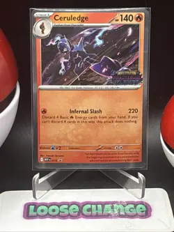 Ceruledge 014 Black Star Promo Phantasmal Flames Pokemon TCG NM/M - Image 1
