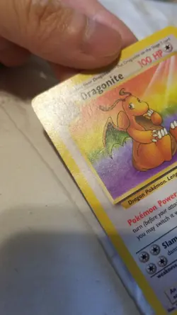 Pokemon TCG Vintage 1999 WOTC Fossil Dragonite 19/62 Non-holo Rare - Image 3