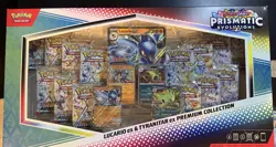 Pokemon TCG: Prismatic Evo Lucario Tyranitar Ex Premium Collection Sealed Box - Image 1