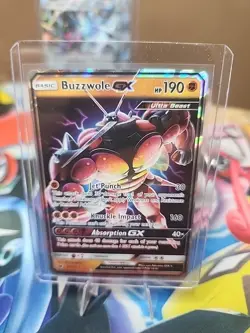 Pokemon TCG Buzzwole GX 57/111 2018 Regular Ultra Rare - Image 1