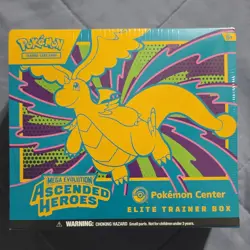 Pokemon Mega Evolution Ascended Heroes Elite Trainer Box Pokemon Center Promo - Image 1