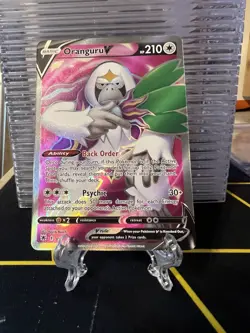 Pokemon TCG SWSH Astral Radiance Oranguru V 179/189 Full Art Ultra Rare Holo NM - Image 1