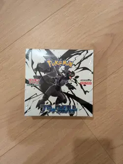 Pokemon Black Bolt Booster Box Japanese sv11B Factory Sealed w/ Shrink - Image 1