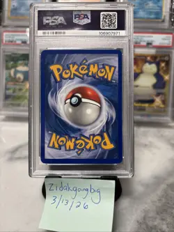 Pokemon TCG Tyranitar 66/165 Rare Expedition base set 2002 PSA 8 NM-MT - Image 2