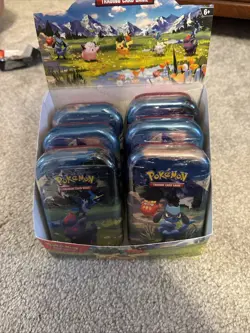 Pokemon TCG: Ascended Heroes Mini Tin Display Case (6 Tins) set - Image 1